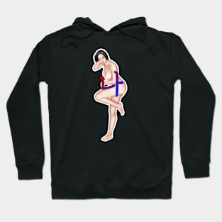 Illustration with Calligraphy - NA It's me - NSFW Hoodie